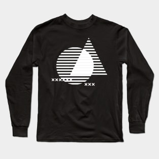 geometric minimalism Long Sleeve T-Shirt